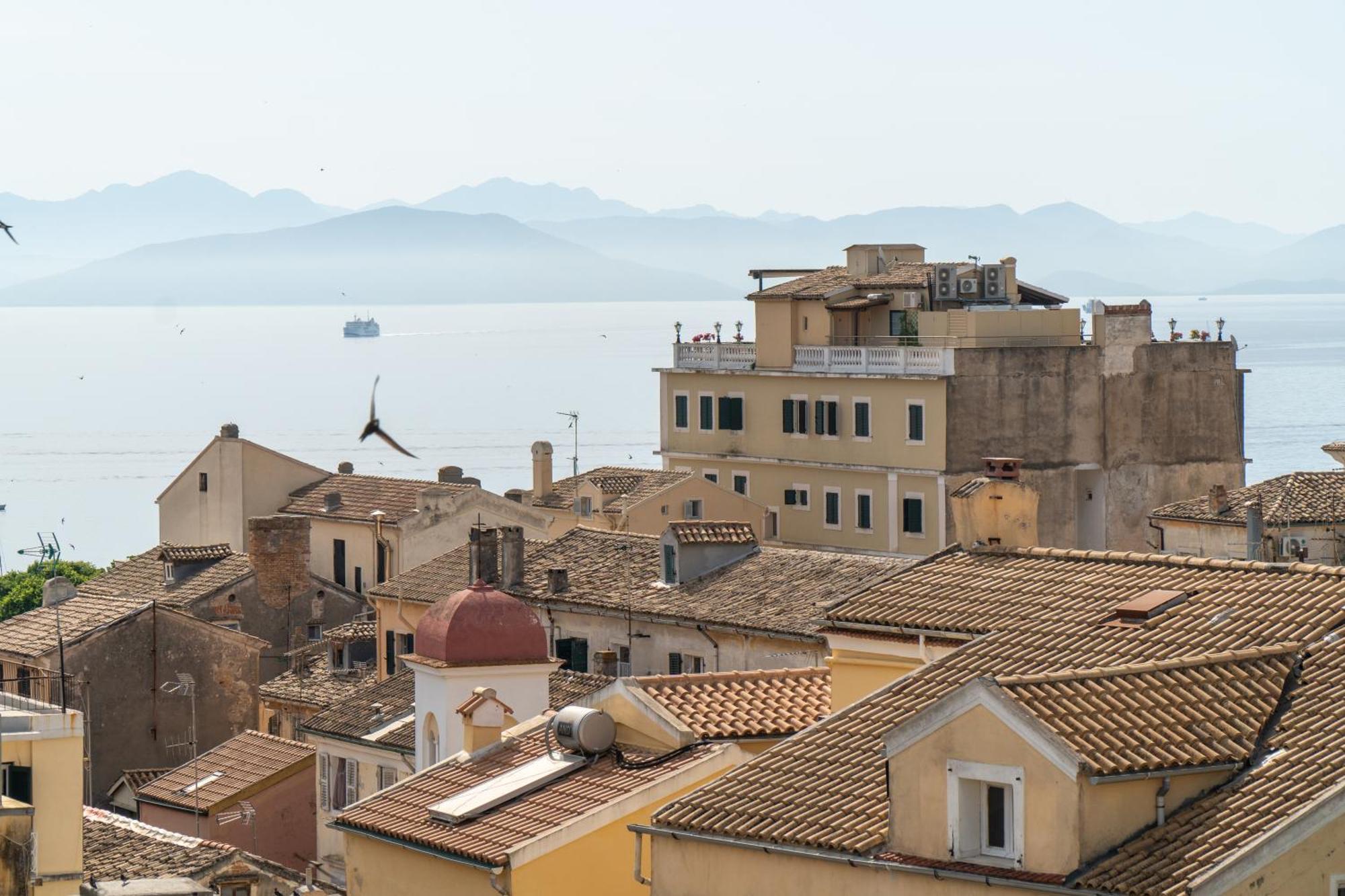 Corfu Panoramic View All The City Dış mekan fotoğraf