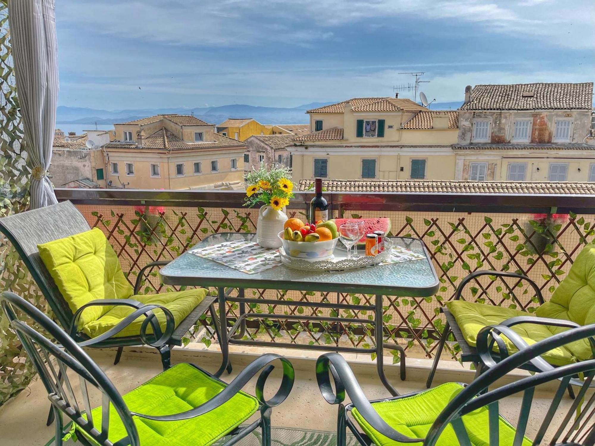 Corfu Panoramic View All The City Dış mekan fotoğraf
